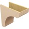 Ekena Millwork 10"W x 20"D x 20"H Classic Legacy Rough Cedar Woodgrain TimberThane Corbel, Primed Tan CORUR10X20X20LGYRCPR - alternate 4